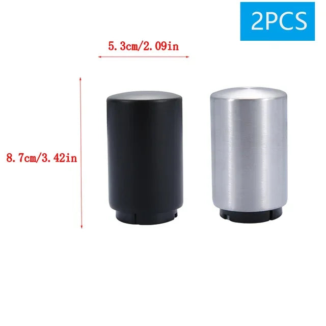 Abridor de Botellas Automático Magnético de Acero Inoxidable, 1-2 Piezas, para Cocina y Bar
