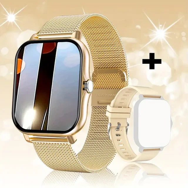 Reloj Inteligente Deportivo 1.83'' – Monitor de Salud, Resistente al Agua, Llamadas Bluetooth, Compatible con iOS y Android