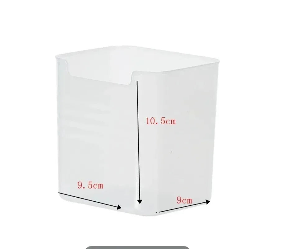 Cajas Organizadoras para Refrigerador, Transparentes, para Frutas y Verduras, 1-5 Piezas