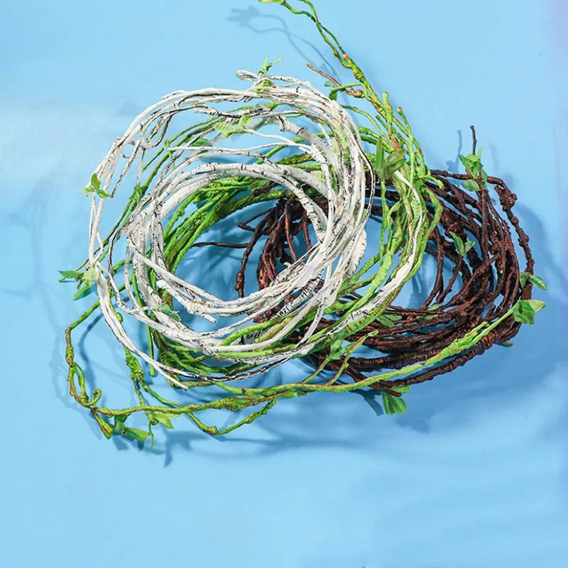 Enredaderas Decorativas de Resina para Terrario de Reptiles
