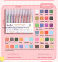 Set de Bolígrafos de Gel con Purpurina 8/24/60 Colores — Series "Cristal Fluido" y "Brillo Estelar", Ideal para Journaling y Dibujo