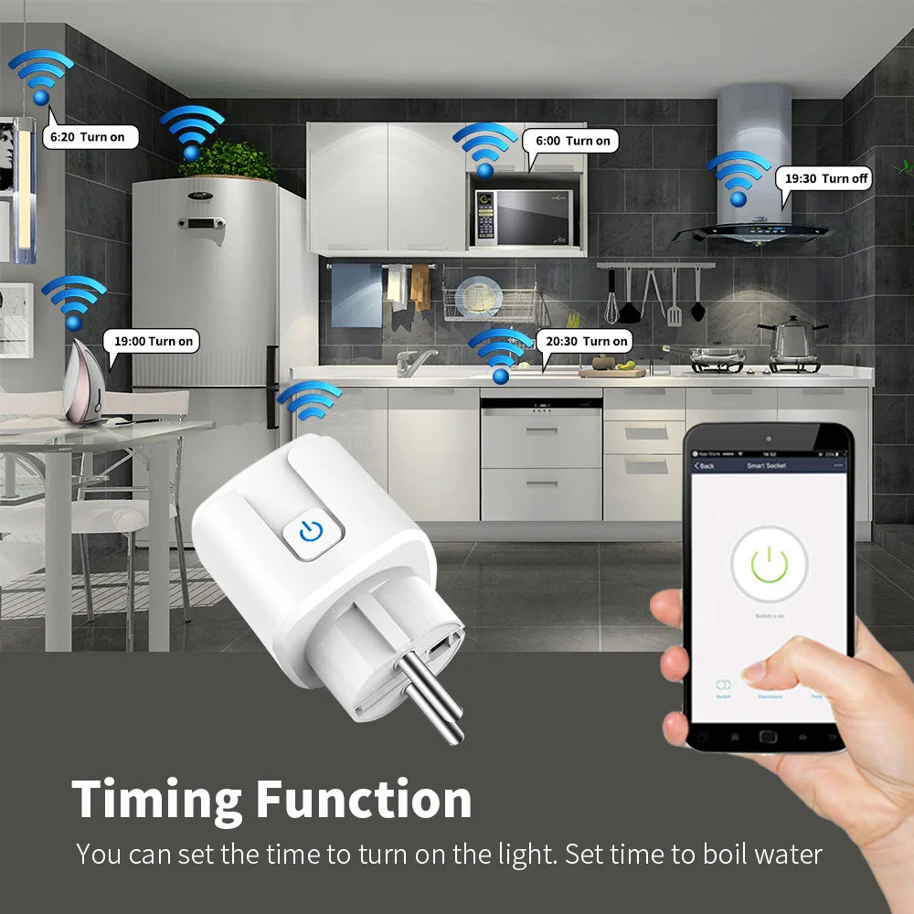 Enchufe Inteligente WiFi 20A