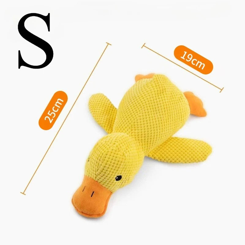 Pato de Peluche para Perros, Resistente a Mordidas, con Sonido