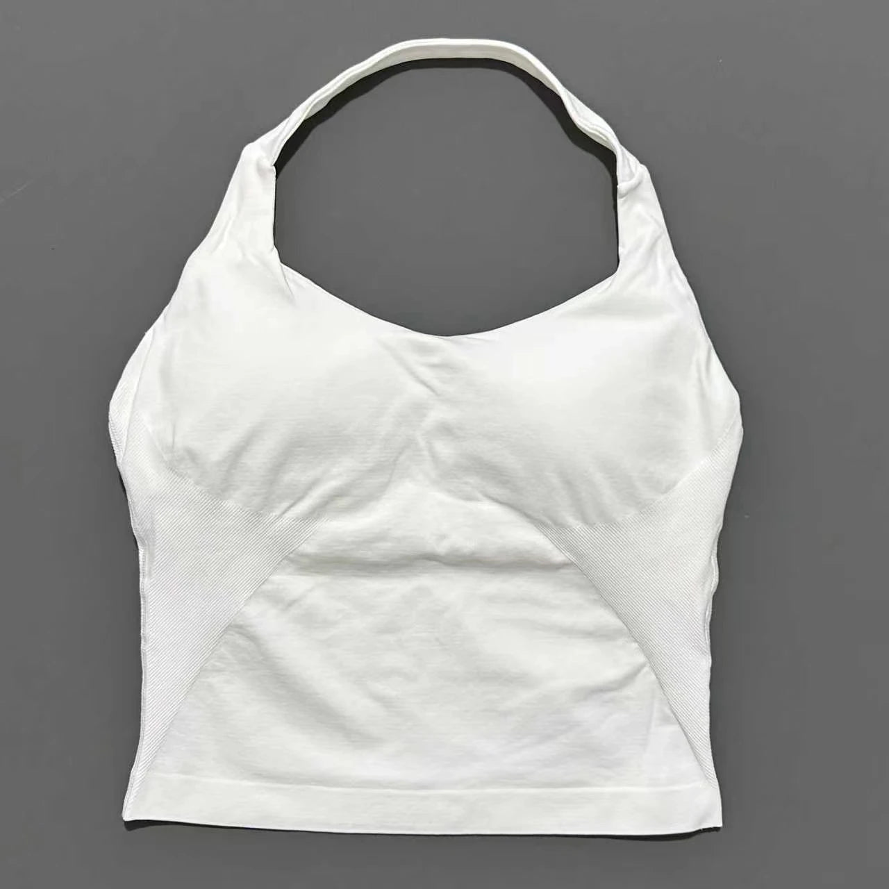 Top Deportivo Halter Sin Espalda para Mujer
