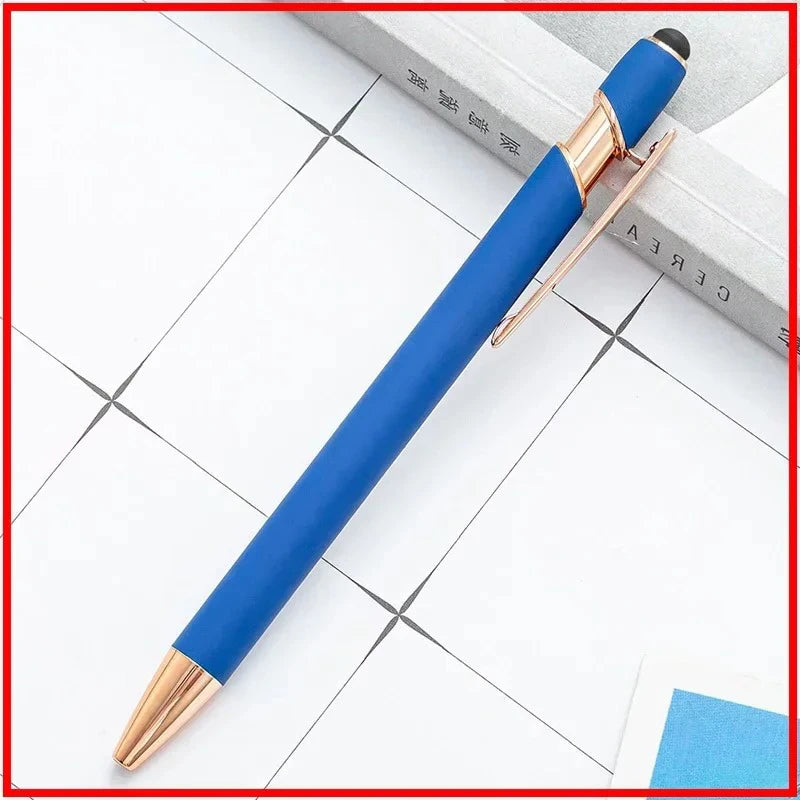 100 Pzs Bolígrafo Stylus de Metal para Pantalla Táctil, Logo Personalizado Gratis – Papelería y Regalos de Oficina