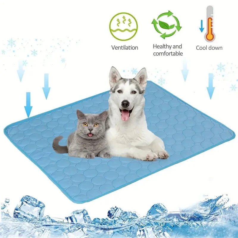 Tapete Refrescante para Perros y Gatos, Ideal para Verano
