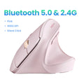 Mouse Vertical Inalambrico UGREEN, Bluetooth 2.4G, Ergonomico, 4000DPI, Silencioso