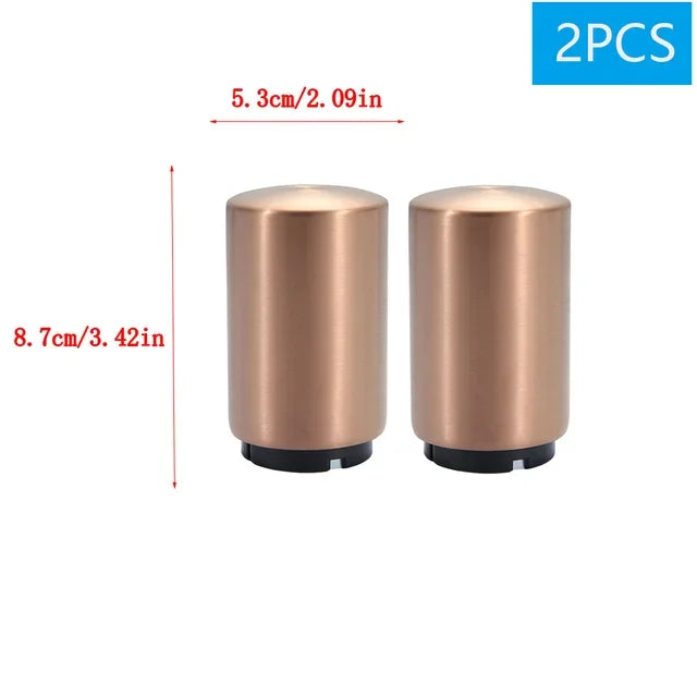 Abridor de Botellas Automático Magnético de Acero Inoxidable, 1-2 Piezas, para Cocina y Bar
