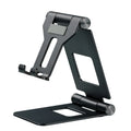 Soporte Plegable de Metal para Celular y Tablet, Ajustable, para Escritorio