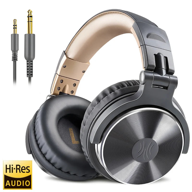 Audifonos Oneodio con Cable Studio Pro 10/30/50, Profesionales para DJ, con Microfono, Hi-Res