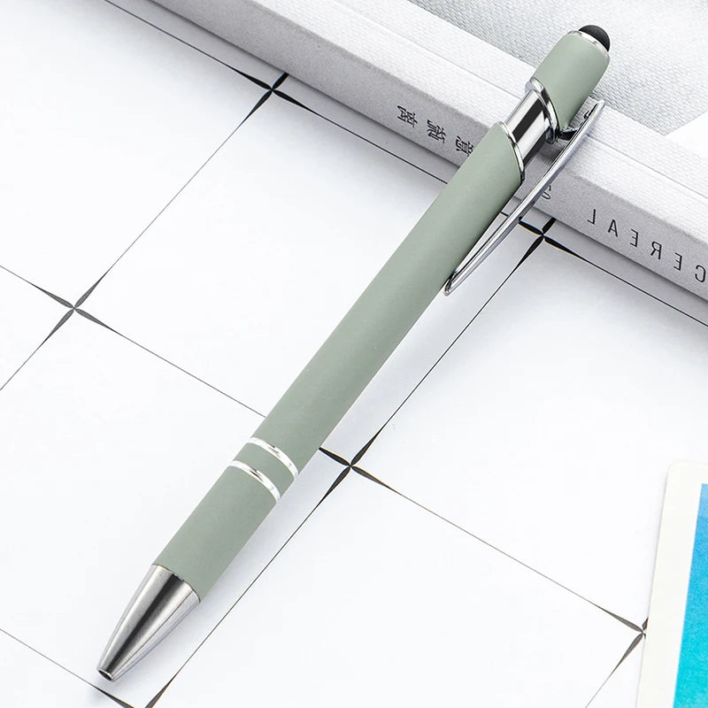 100 Pzs Bolígrafo Stylus de Metal para Pantalla Táctil, Logo Personalizado Gratis – Papelería y Regalos de Oficina