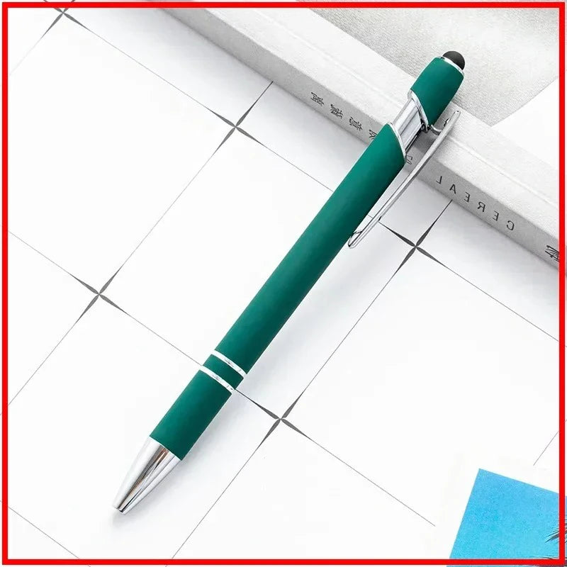 100 Pzs Bolígrafo Stylus de Metal para Pantalla Táctil, Logo Personalizado Gratis – Papelería y Regalos de Oficina