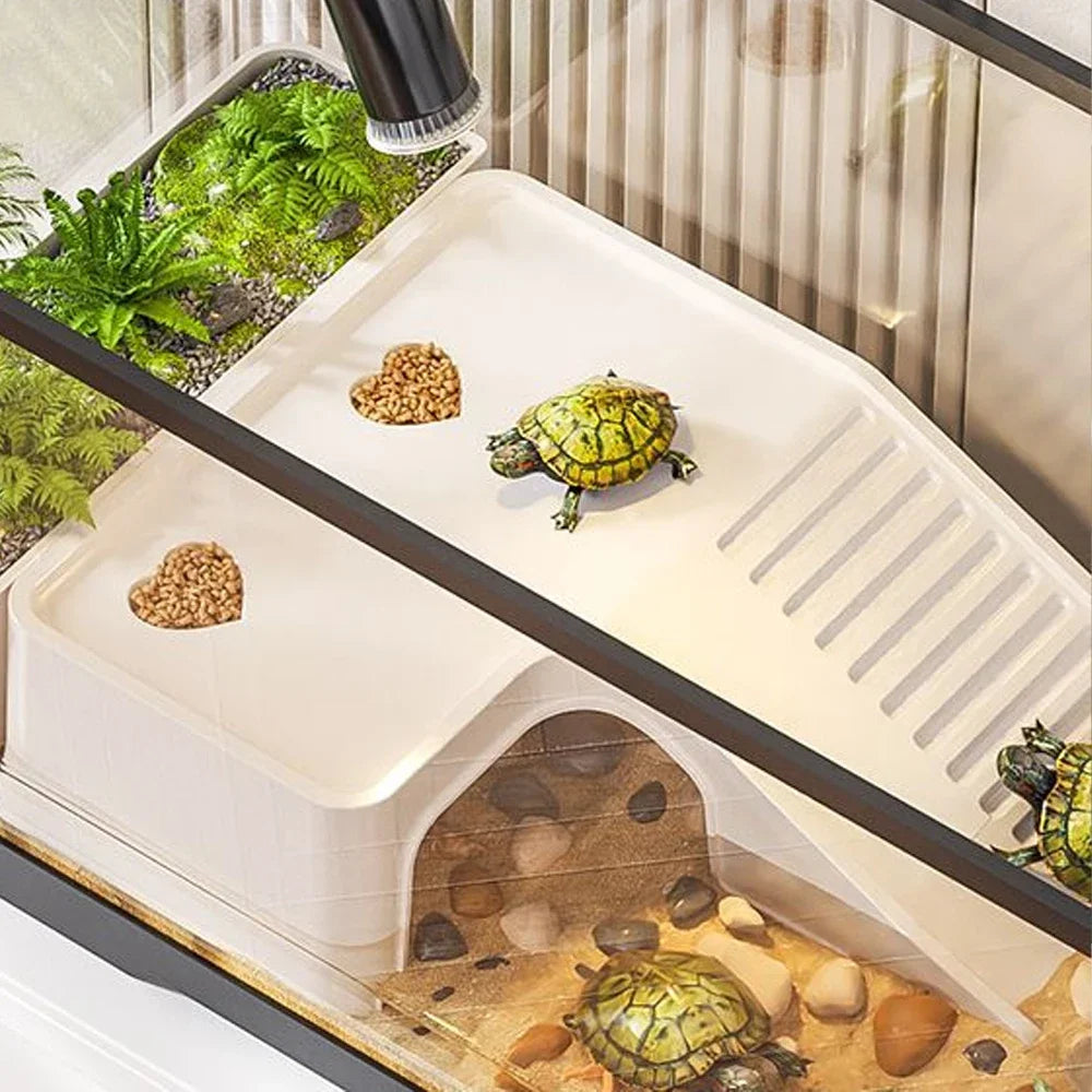 Rampa Flotante para Tortugas, Plataforma para Tomar el Sol