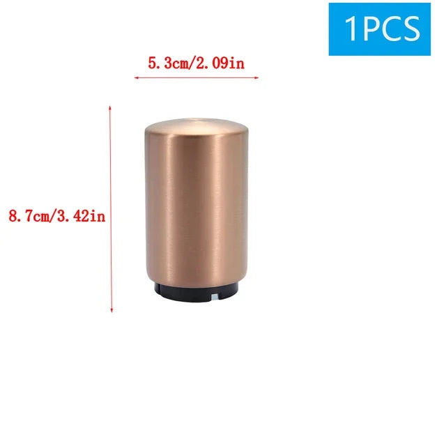 Abridor de Botellas Automático Magnético de Acero Inoxidable, 1-2 Piezas, para Cocina y Bar