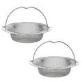 Colador para Fregadero de Cocina con Mango y Tapon, Filtro de Malla de Acero Inoxidable, 1-3 Piezas