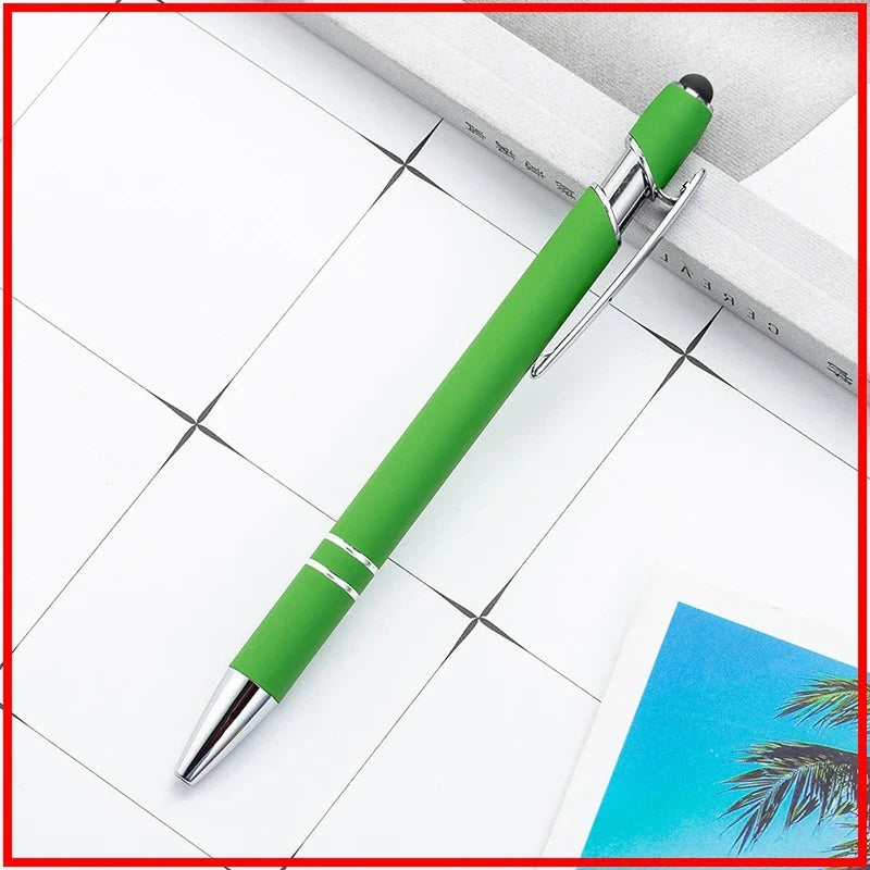 100 Pzs Bolígrafo Stylus de Metal para Pantalla Táctil, Logo Personalizado Gratis – Papelería y Regalos de Oficina