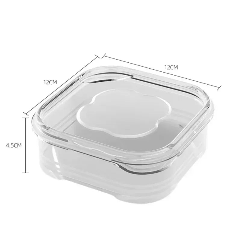 Cajas Selladas para Conservar Alimentos, Transparentes, para Refrigerador, 1-10 Piezas