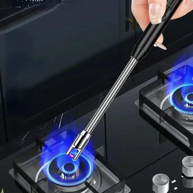 Encendedor Electrico de Arco USB para Cocina, Recargable, a Prueba de Viento