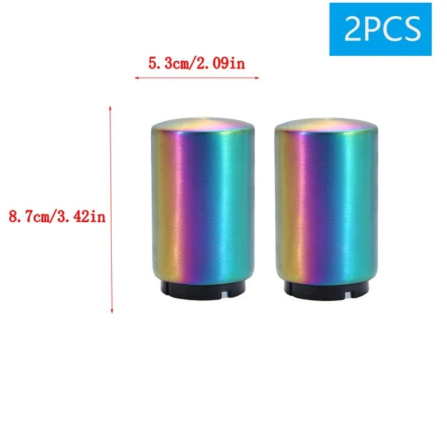 Abridor de Botellas Automático Magnético de Acero Inoxidable, 1-2 Piezas, para Cocina y Bar