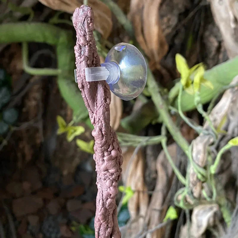 Enredaderas Decorativas de Resina para Terrario de Reptiles