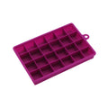 Molde de Silicon para Hielo, 15/24 Cubos con Tapa, para Cocteles y Bebidas Frias