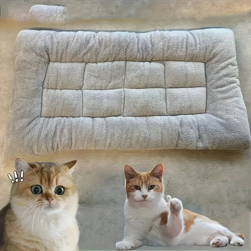 Cama Tipo Sofa Ultra Suave para Perros y Gatos, Felpa Acolchada