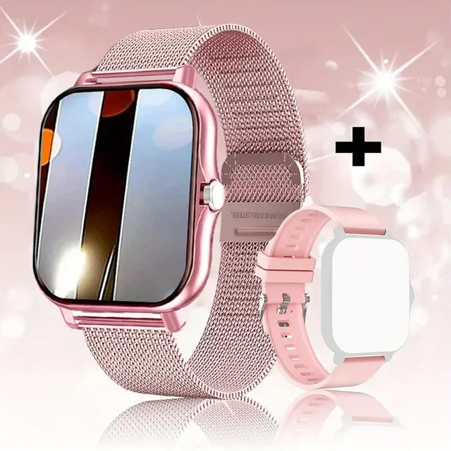 Reloj Inteligente Deportivo 1.83'' – Monitor de Salud, Resistente al Agua, Llamadas Bluetooth, Compatible con iOS y Android
