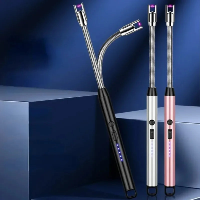 Encendedor Electrico de Arco USB para Cocina, Recargable, a Prueba de Viento