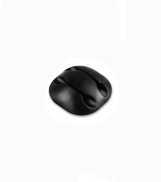 Organizador de Cables de Silicon, Clips para Escritorio, Sujeta Cables de Mouse y Audifonos