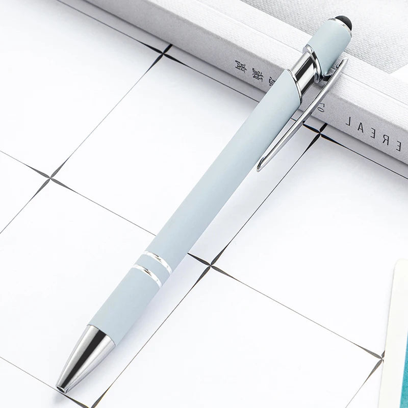 100 Pzs Bolígrafo Stylus de Metal para Pantalla Táctil, Logo Personalizado Gratis – Papelería y Regalos de Oficina