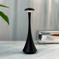 Lampara de Mesa con Forma de Hongo, Recargable, Control Tactil, Carga USB-C