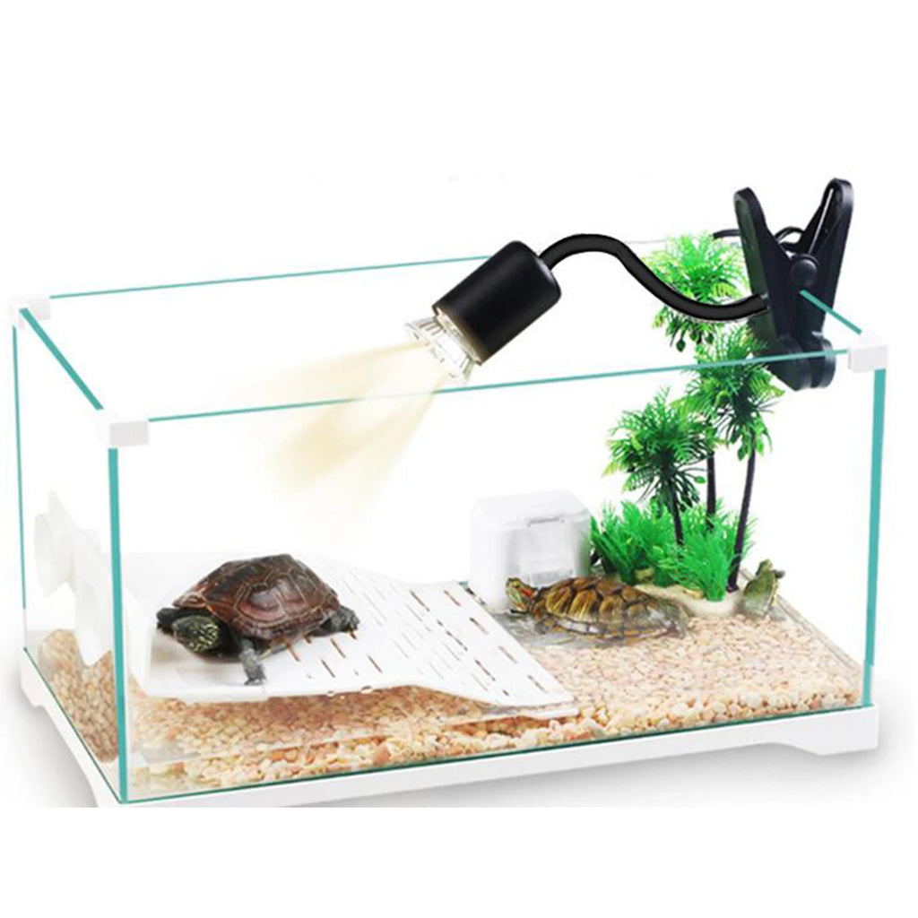 Foco UVA+UVB para Reptiles, Lampara de Calor con Pinza