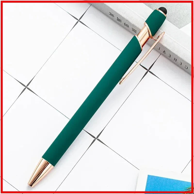 100 Pzs Bolígrafo Stylus de Metal para Pantalla Táctil, Logo Personalizado Gratis – Papelería y Regalos de Oficina