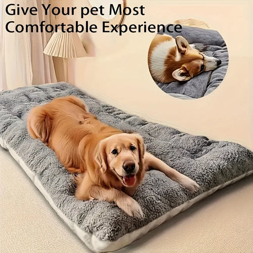 Cama Tipo Sofa Ultra Suave para Perros y Gatos, Felpa Acolchada