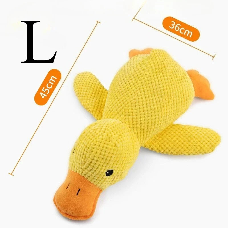 Pato de Peluche para Perros, Resistente a Mordidas, con Sonido