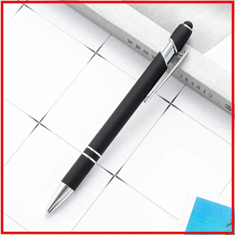 100 Pzs Bolígrafo Stylus de Metal para Pantalla Táctil, Logo Personalizado Gratis – Papelería y Regalos de Oficina
