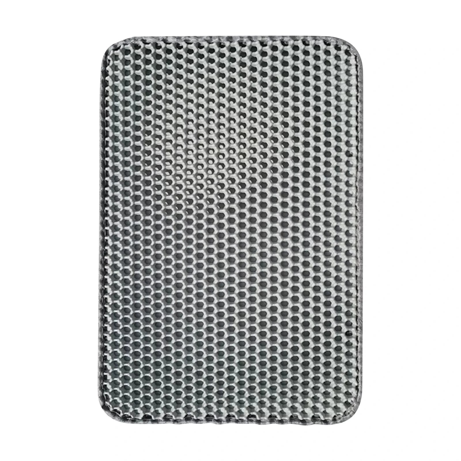 Tapete Atrapa Arena para Gatos, Impermeable, Doble Capa, Antideslizante