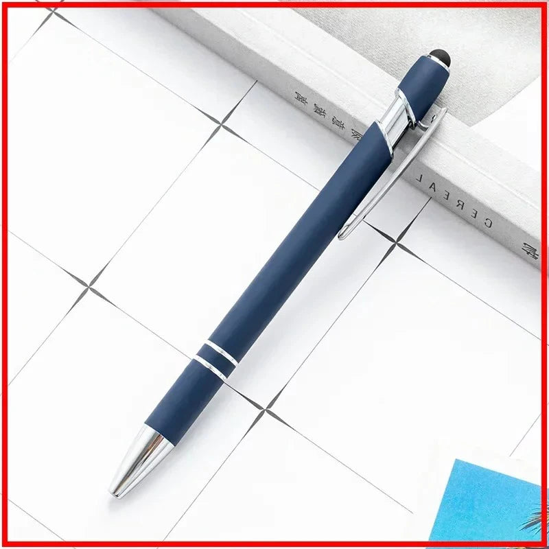 100 Pzs Bolígrafo Stylus de Metal para Pantalla Táctil, Logo Personalizado Gratis – Papelería y Regalos de Oficina