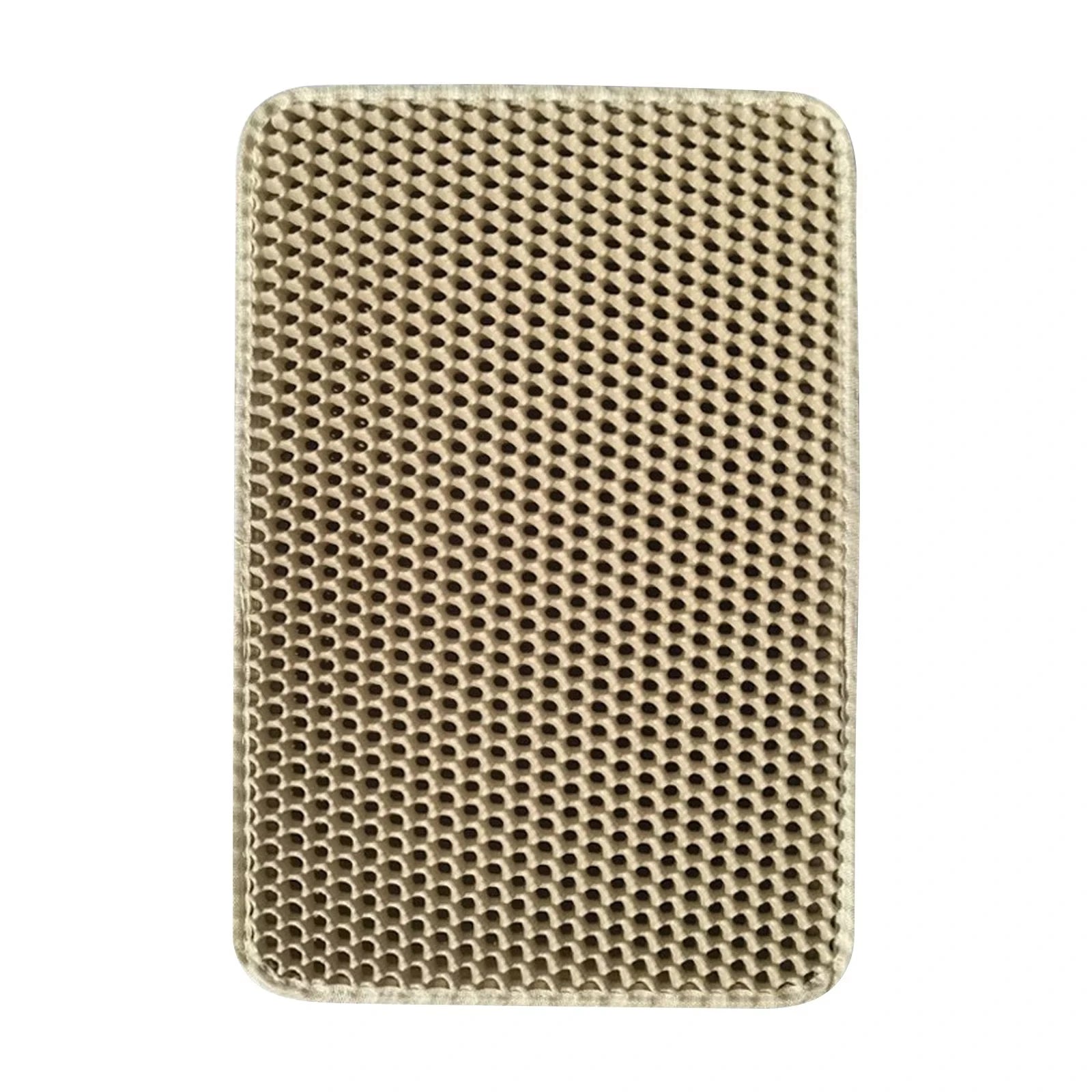 Tapete Atrapa Arena para Gatos, Impermeable, Doble Capa, Antideslizante
