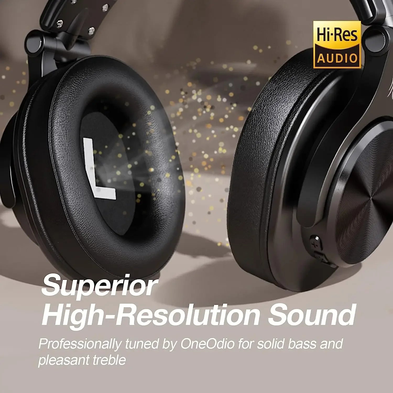 Audifonos Oneodio Fusion A70, Bluetooth e Inalambricos, Audio Hi-Res, 72 Horas de Bateria